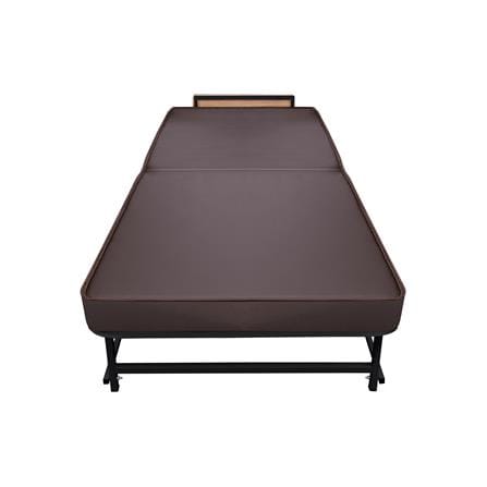 เตียงพับพร้อม TOPPER THAIBULL SSTSP145-90(TNR) สีดำ_1