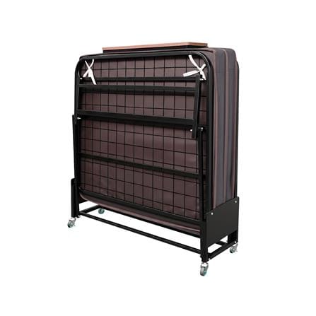 เตียงพับพร้อม TOPPER THAIBULL SSTSP145-90(TNR) สีดำ_3