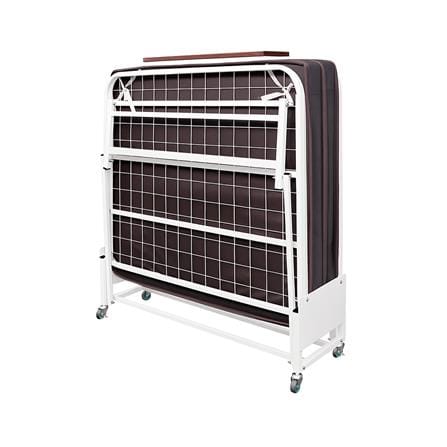 เตียงพับพร้อม TOPPER THAIBULL SSTSP145-90(TNR) สีขาว_3