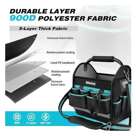 กระเป๋าเครื่องมือแบบหิ้ว DURATECH DT601013 12 นิ้ว_6