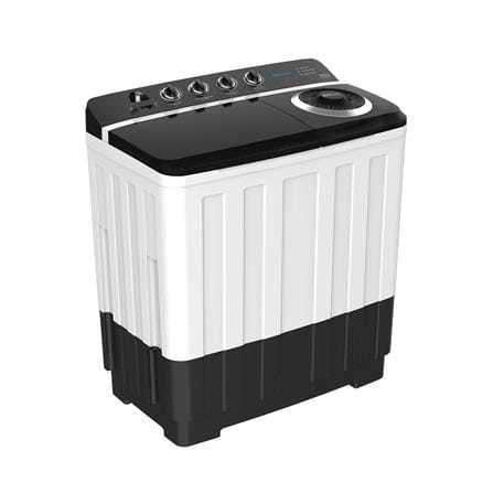เครื่องซักผ้า 2 ถัง HISENSE WSRB1813UB 18 กก. สีขาว-ดำ_2