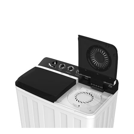 เครื่องซักผ้า 2 ถัง HISENSE WSRB1813UB 18 กก. สีขาว-ดำ_3