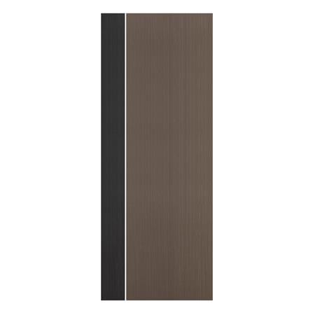 ประตูห้องน้ำ UPVC ไม่เจาะลูกบิด ECO-DOOR PC1 70x180 ซม. สีโอ๊ค ทูโทน_0
