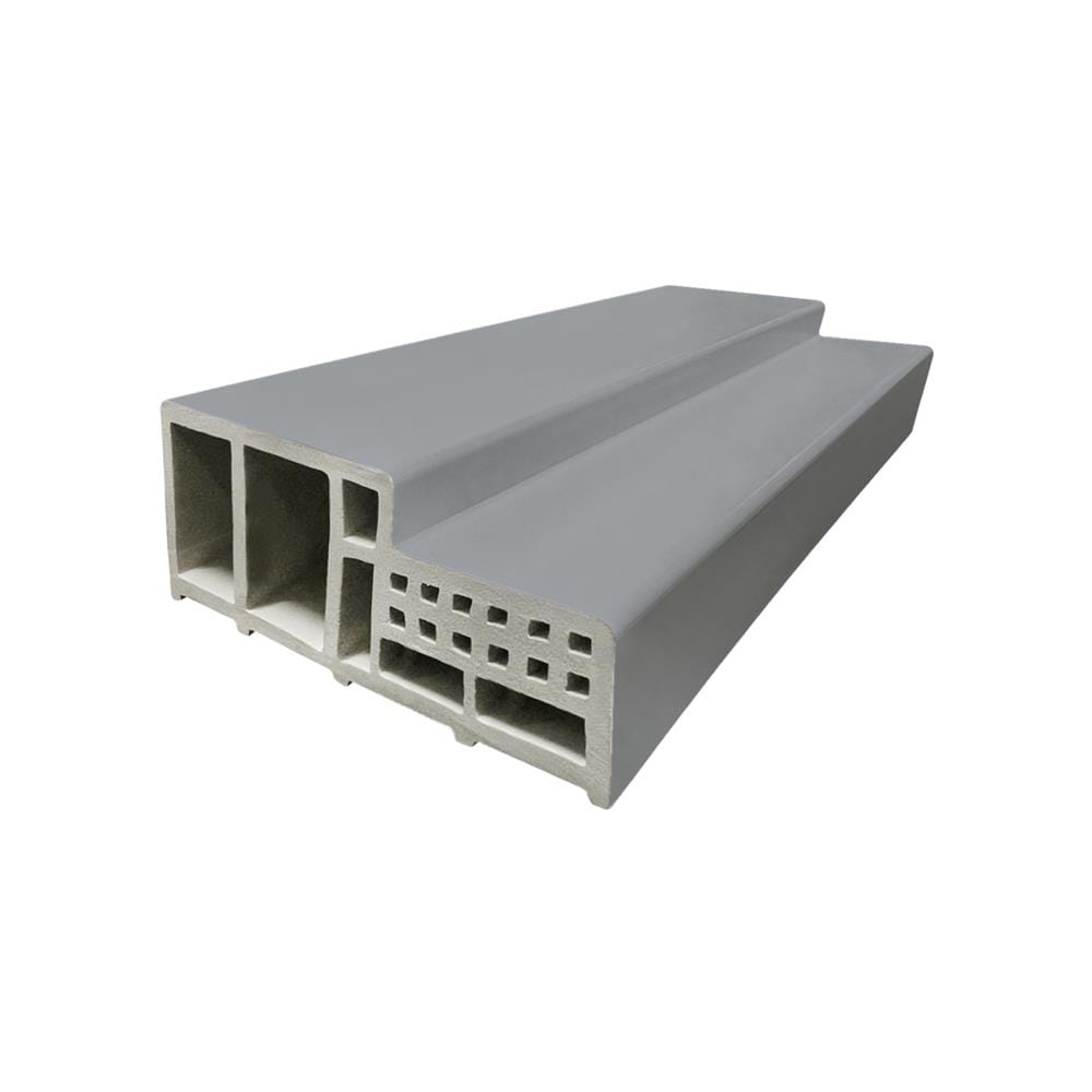 วงกบประตูไม้สังเคราะห์ WPC ECO-DOOR GVSM-100 80x200 ซม. สีเทา