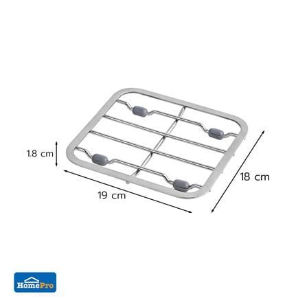 ที่รองของร้อนสเตนเลส KECH LANGIS 18x19 ซม._5