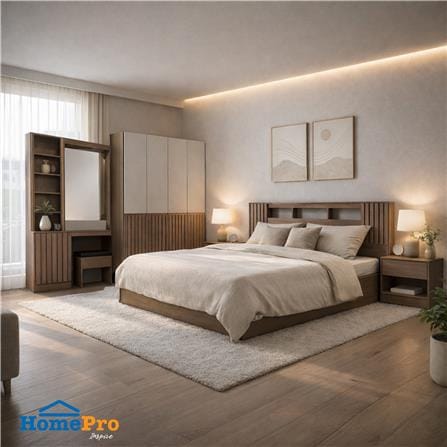 เตียง 6 ฟุต FURDINI RIVANO สี SOFTBEIGE_2