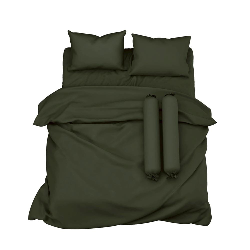 ชุดผ้าปูที่นอน 6 ฟุต (ชุด 6 ชิ้น) PREMIER SATIN ROYAL TOUCH SOLID SPC081