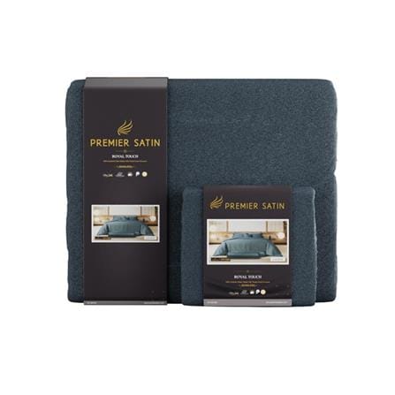 ชุดผ้าปูที่นอน 6 ฟุต (ชุด 6 ชิ้น) PREMIER SATIN ROYAL TOUCH SOLID SPC084_4