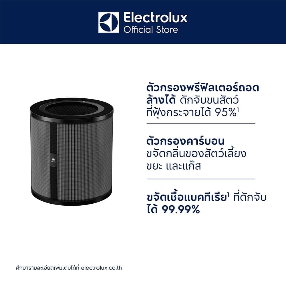 แผ่นกรองเครื่องฟอก ELECTROLUX EFFPET4