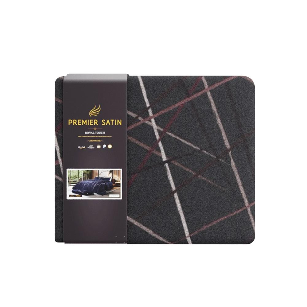ผ้านวม PREMIER SATIN ROYAL TOUCH PRINT 100x90 นิ้ว PC147