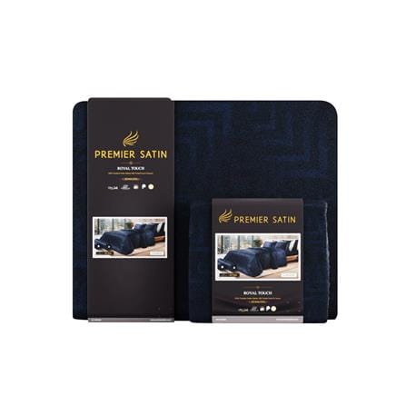 ชุดผ้าปูที่นอน 5 ฟุต (ชุด 6 ชิ้น) PREMIER SATIN ROYAL TOUCH PRINT PC150_4