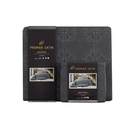 ชุดผ้าปูที่นอน 3.5 ฟุต (ชุด 4 ชิ้น) PREMIER SATIN ROYAL TOUCH PRINT PC148_4