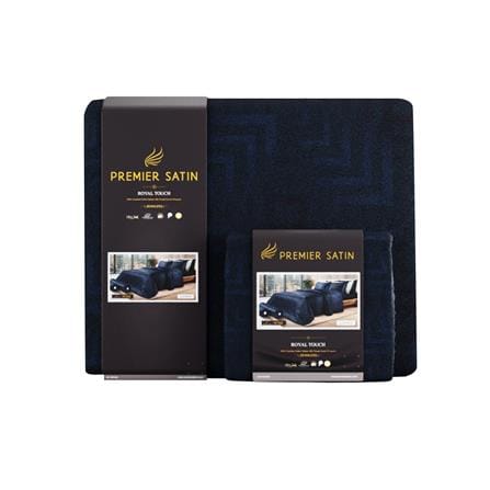ชุดผ้าปูที่นอน 3.5 ฟุต (ชุด 4 ชิ้น) PREMIER SATIN ROYAL TOUCH PRINT PC150_4
