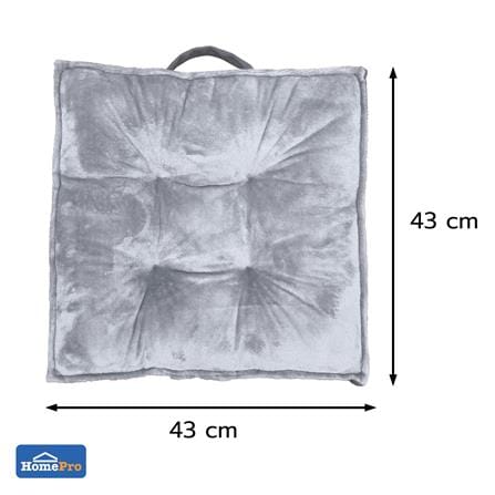 เบาะรองนั่ง HOME LIVING STYLE PROTER 17x17 นิ้ว สีเทา_6