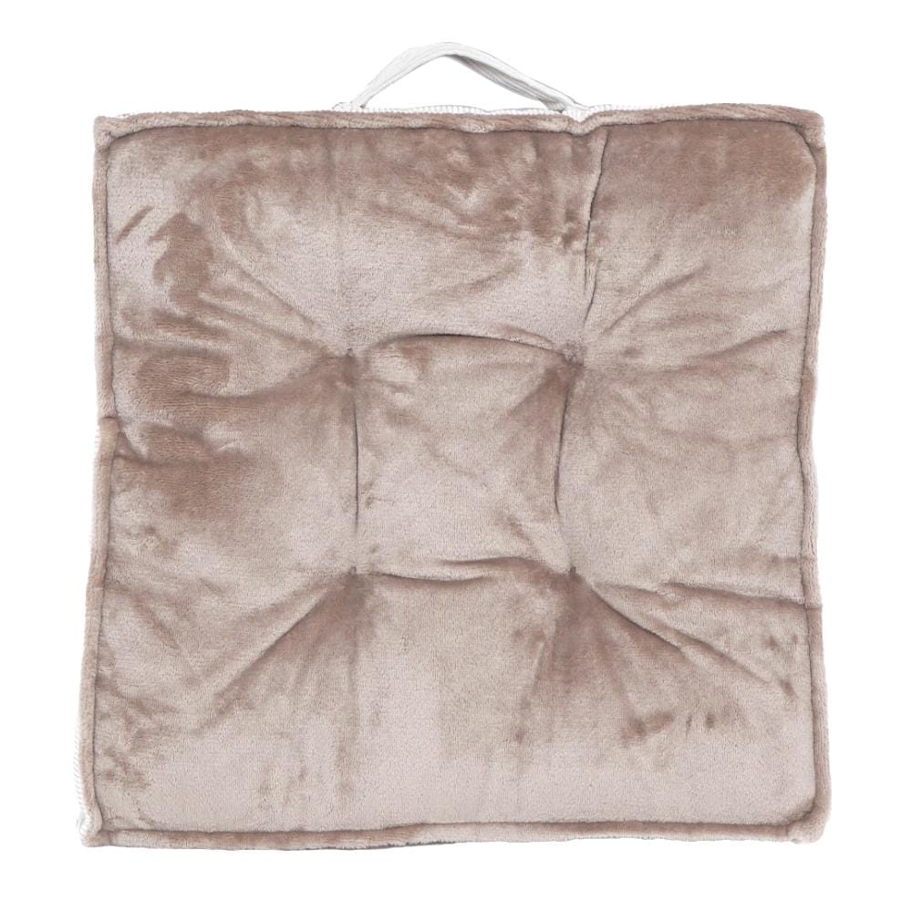 เบาะรองนั่ง HOME LIVING STYLE PROTER 17x17 นิ้ว สีน้ำตาล