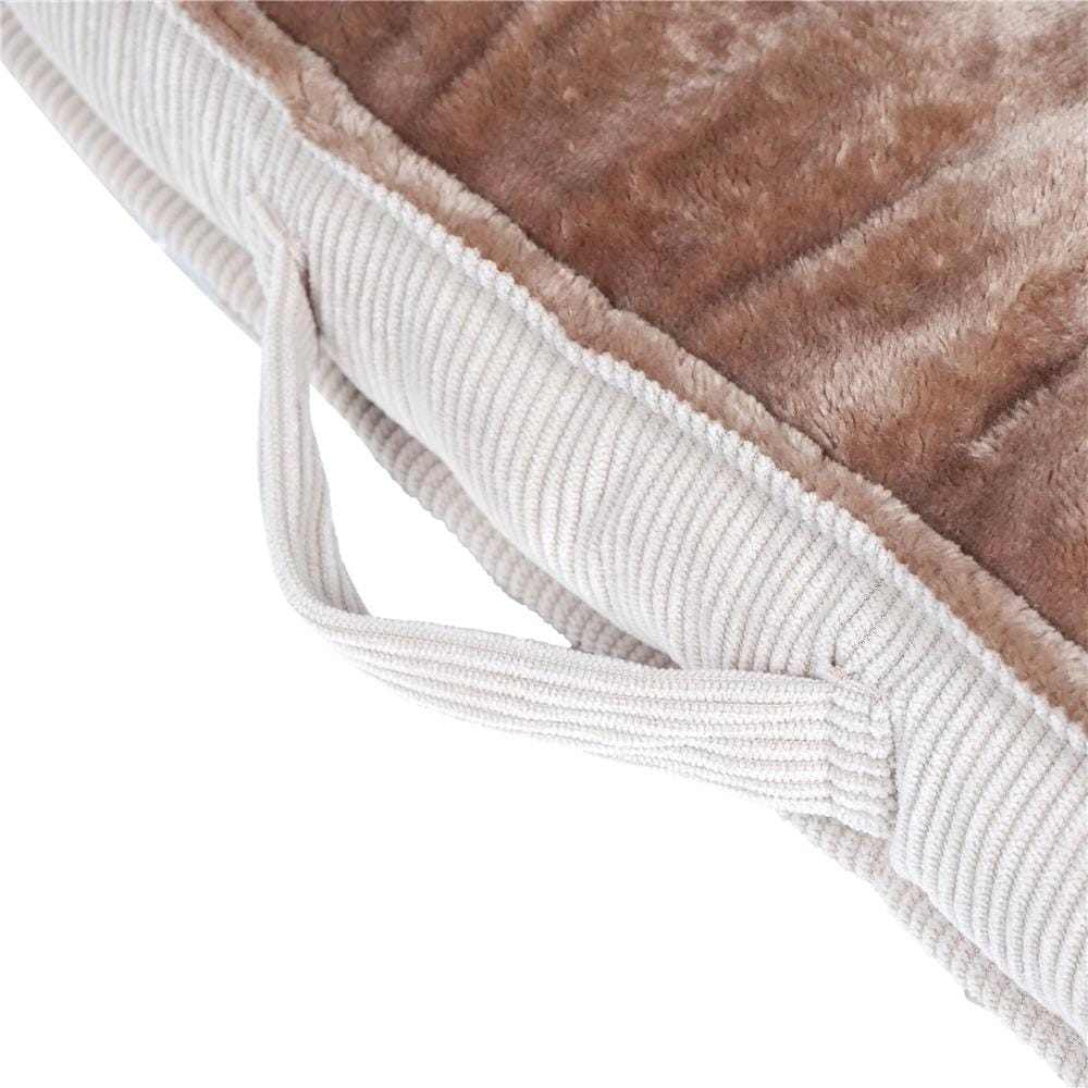 เบาะรองนั่ง HOME LIVING STYLE PROTER 17x17 นิ้ว สีน้ำตาล
