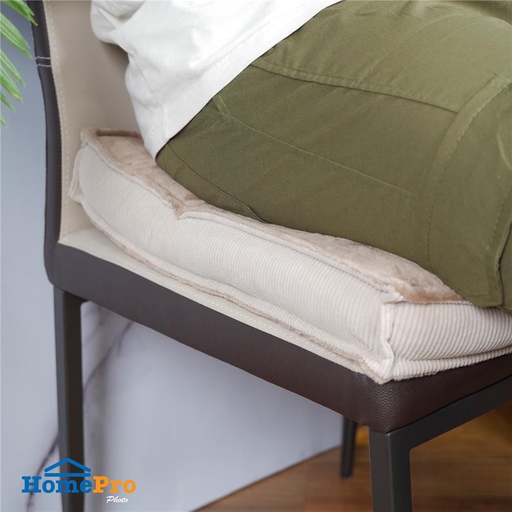 เบาะรองนั่ง HOME LIVING STYLE PROTER 17x17 นิ้ว สีน้ำตาล