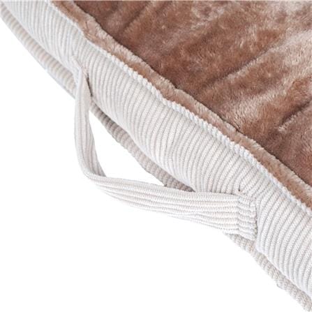 เบาะรองนั่ง HOME LIVING STYLE PROTER 17x17 นิ้ว สีน้ำตาล_1