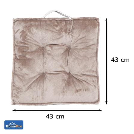 เบาะรองนั่ง HOME LIVING STYLE PROTER 17x17 นิ้ว สีน้ำตาล_6