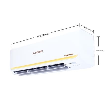 แอร์ผนัง MITSUBISHI HEAVY DUTY SRK18YYS-W1/B 18244 บีทียู อินเวอร์เตอร์_5