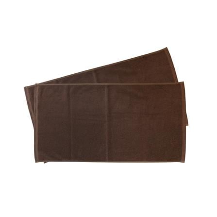 ผ้าขนหนู DREAMERY PLAIN COLOR 15x30 นิ้ว สีน้ำตาล (แพ็ก 2 ชิ้น)_1