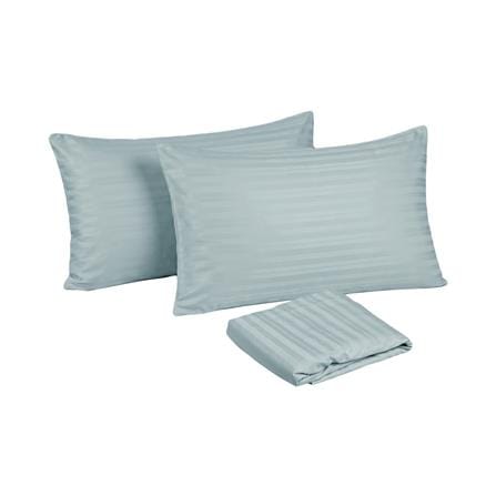 ชุดผ้าปูที่นอน 6 ฟุต (ชุด 3 ชิ้น) HOME LIVING STYLE LAMOON สี BLUE_2