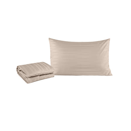 ชุดผ้าปูที่นอน 3.5 ฟุต (ชุด 2 ชิ้น) HOME LIVING STYLE LAMOON สี BEIGE_2