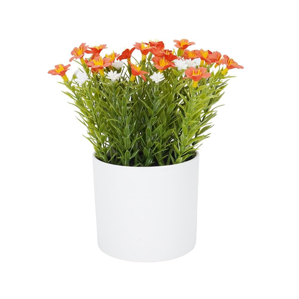 ดอกไม้ประดิษฐ์ SPRING 20 ซม. สีส้ม
