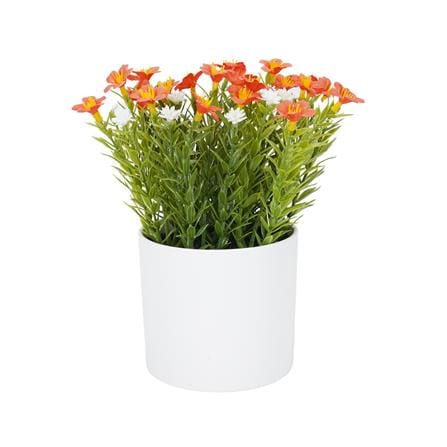 ดอกไม้ประดิษฐ์ SPRING 20 ซม. สีส้ม_0