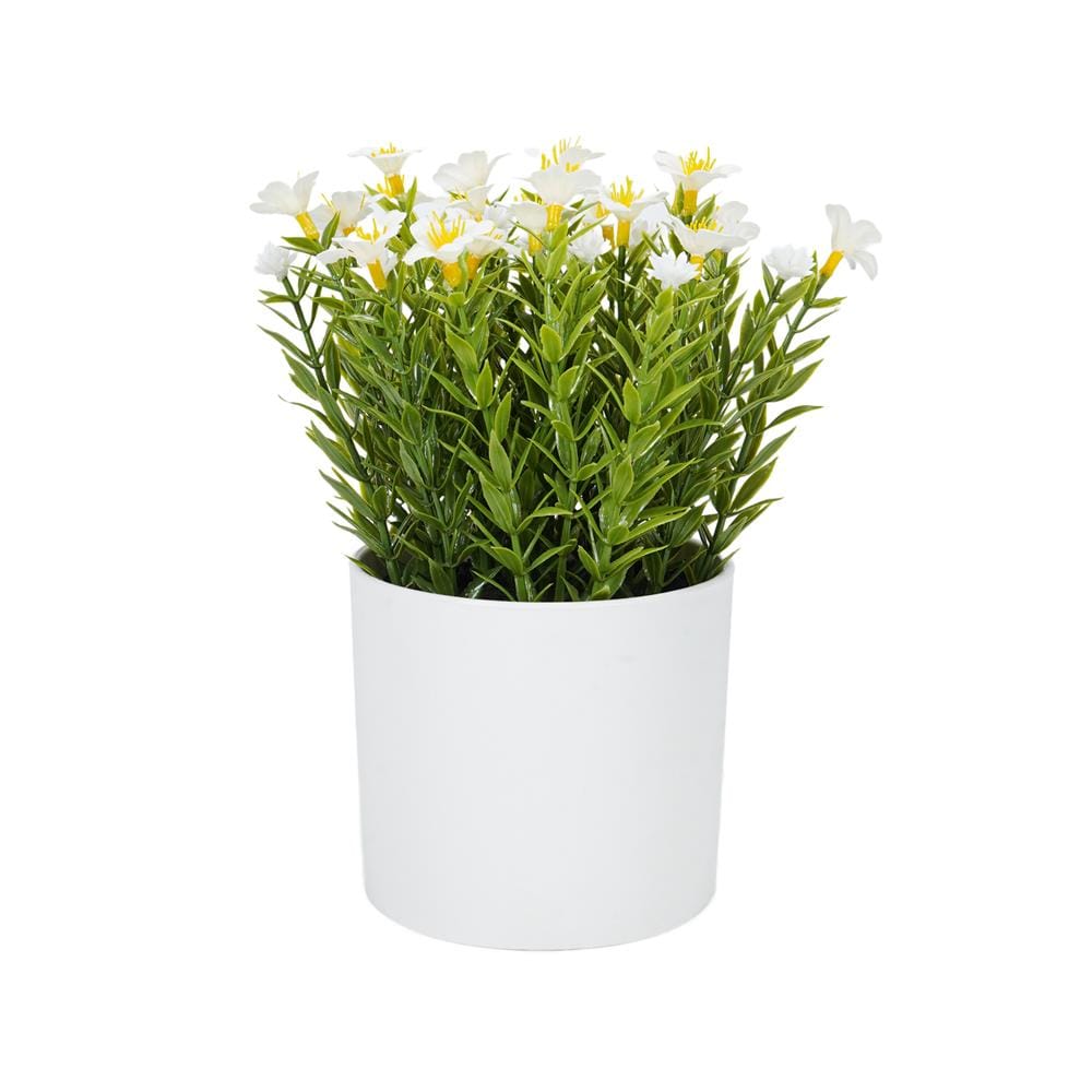 ดอกไม้ประดิษฐ์สีขาว SPRING 20 ซม.