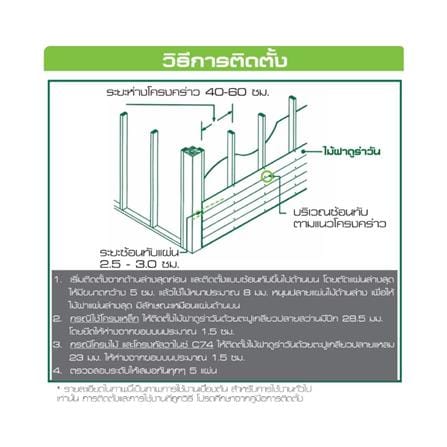 ไม้ฝา DURAONE 15x300x0.8 ซม. สีคอปเปอร์บราวน์_3