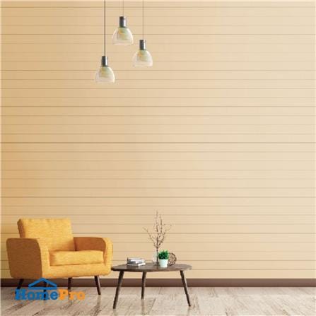 ไม้บังใบ ลายเสี้ยน DURAONE เมโล่ 02 23.6x300x1 ซม. สีซีเมนต์_1
