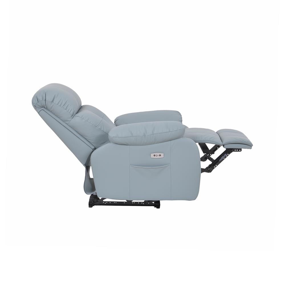 เก้าอี้ปรับนอนไฟฟ้า FURDINI CHARLIE/PET FRIENDLY สีฟ้าอมเทา