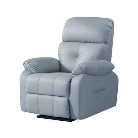 เก้าอี้ปรับนอนไฟฟ้า FURDINI CHARLIE/PET FRIENDLY สีฟ้าอมเทา