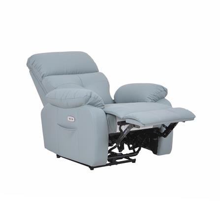 เก้าอี้ปรับนอนไฟฟ้า FURDINI CHARLIE/PET FRIENDLY สีฟ้าอมเทา_3