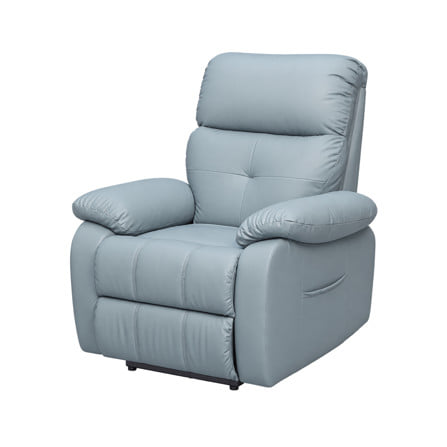 โซฟาปรับนอนไฟฟ้า FURDINI CHARLIE/PET FRIENDLY สีฟ้าอมเทา_2