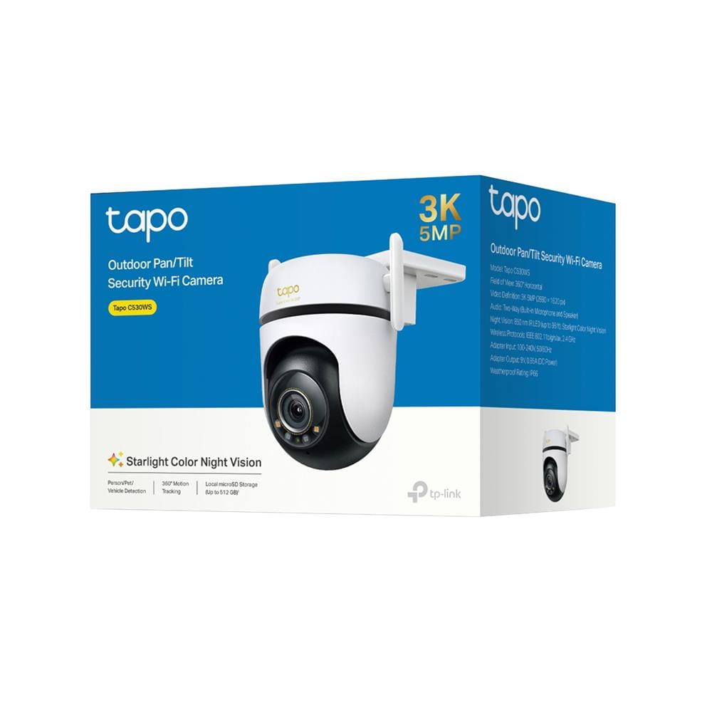 กล้องวงจรปิดภายนอก TAPO C530WS 5 ล้านพิกเซล