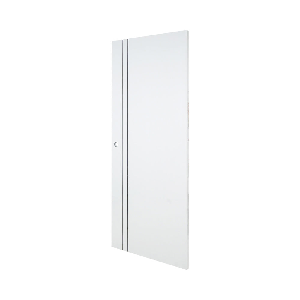 ประตูภายใน UPVC เจาะรูลูกบิด AZLE AZ 1-WH 80x200 ซม. สีขาว