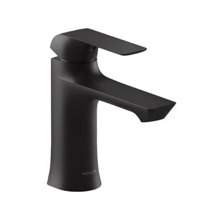 ก๊อกอ่างล้างหน้าเดี่ยว KOHLER K-30055T-4CD-BL สีดำ_0