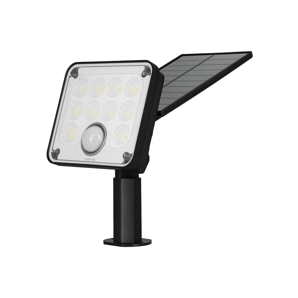 ไฟจัดสวน SOLAR LAMPTAN LUMINIZE 20 วัตต์ WARM WHITE สีดำ