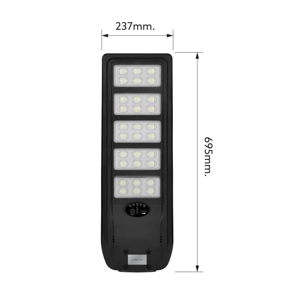 ไฟถนน SOLAR LAMPTAN METRO 550 วัตต์ DAYLIGHT สีดำ
