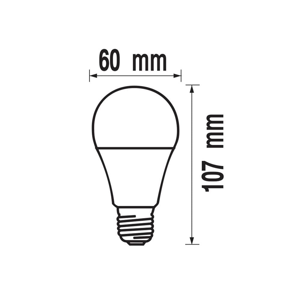 หลอด LED RACER A60 KIMMIE 9 วัตต์ COOL WHITE E27 (แพ็ก 2 ชิ้น)