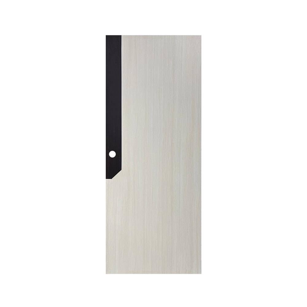 ประตูไม้ปิดผิว PVC N999 0738-2T 80x200 ซม. สีเบจ