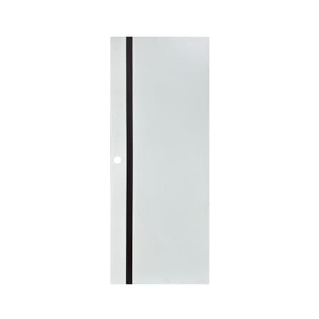 ประตูไม้ปิดผิว PVC N999 0438-2T 80x200 ซม. สีขาว_0