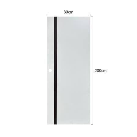 ประตูไม้ปิดผิว PVC N999 0438-2T 80x200 ซม. สีขาว_4