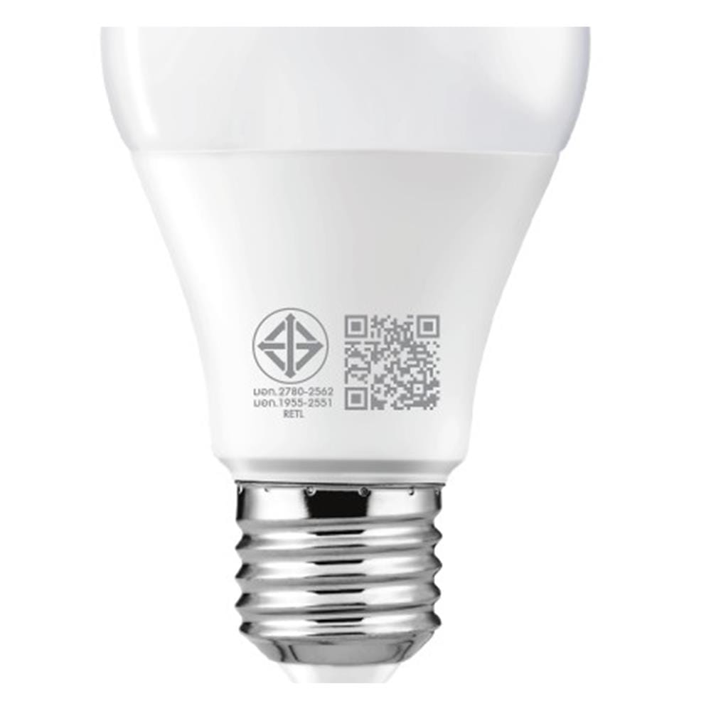 หลอด LED A60 KIMMIE 9 วัตต์ DAYLIGHT E27 (แพ็ก 2 ชิ้น)