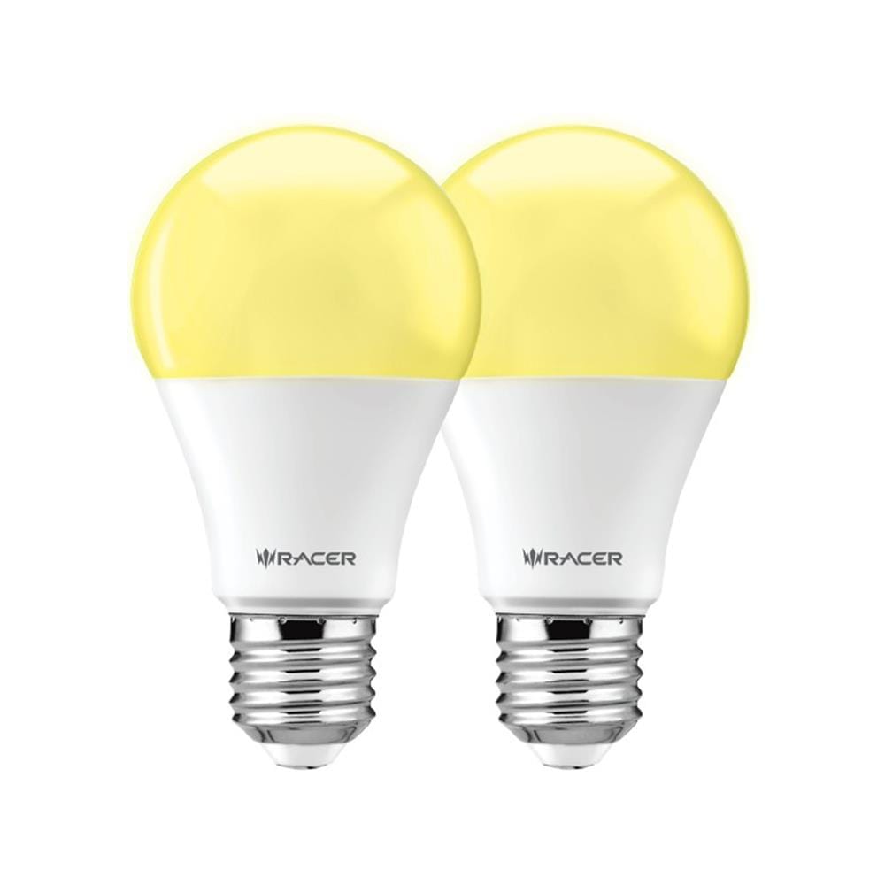 หลอด LED RACER A60 KIMMIE 7 วัตต์ WARM WHITE E27 (แพ็ก 2 ชิ้น)