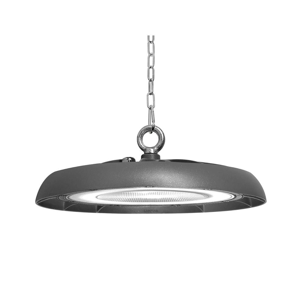 โคมไฮเบย์ LED LAMPTAN AIRFLOW 150 วัตต์ DAYLIGHT สีเทา