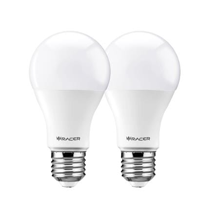 หลอด LED RACER A65 KIMMIE 15 วัตต์ DAYLIGHT E27 (แพ็ก 2 ชิ้น)