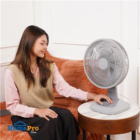พัดลมตั้งโต๊ะ 12 นิ้ว EKONO RFS-2503 สีเทา_6